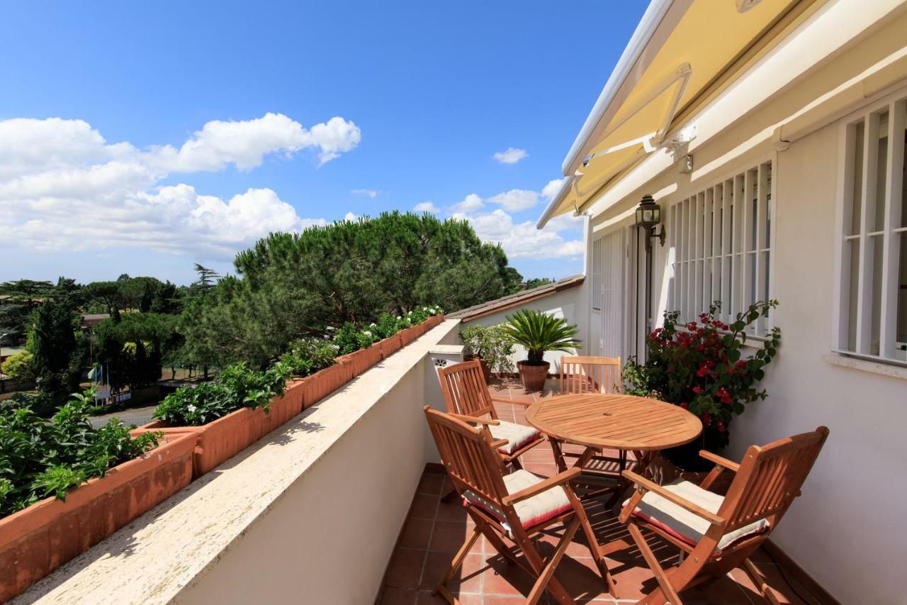 Le Case Di Andrea Piccolomini San Peter - Terrace Flat Rom Exterior foto
